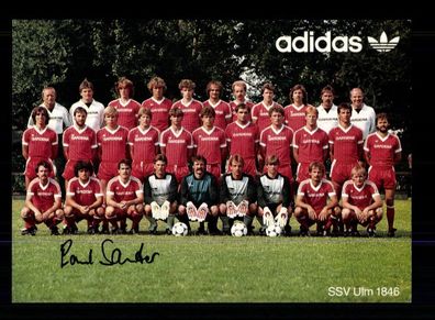 Mannschaftskarte SSV Ulm 1846 1983-84 1x Original Signiert