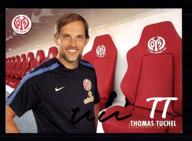 Thomas Tuchel Autogrammkarte FSV Mainz 05 2011-12 Original Signiert