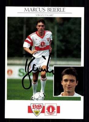 Marcus Beierle Autogrammkarte VfB Stuttgart 1992-93 Original Signiert