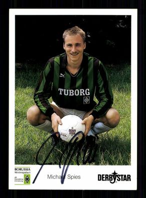 Michael Spies Autogrammkarte Borussia Mönchengladbach 1990-91 Original Signiert