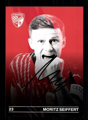 Moritz Seiffert Autogrammkarte FC Ingolstadt 2023-24 Original Signiert