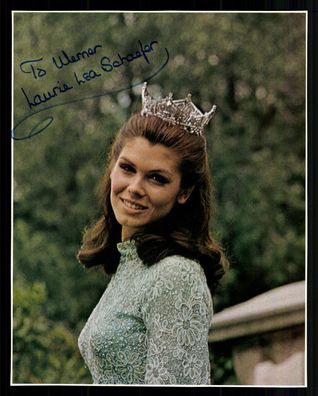 Laurie Lea Schaefer Miss America 1972 Original Signiert # BC G 39200