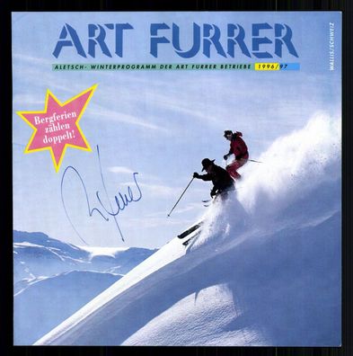 Arthur German Art Furrer Schweizer Bergführer Original Signiert # BC G 39642