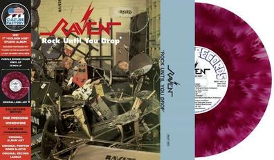 Raven - Rock Until You Drop (Limited Edition) (Blue & Purple Smoke Vinyl)