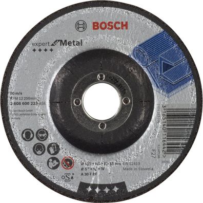 Bosch Schruppscheibe A 30 T BF 125 mm 6mm gekröpft Expert for Metal