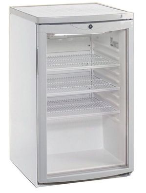 Glastürkühlschrank Getränkekühlschrank Kühlschrank mit Glastür weiß KBS 145 U