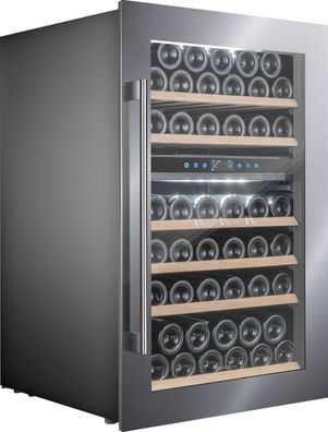 KBS Getränke Umluftkühlschrank Einbau-Weinkühlschrank 2 Temperaturzonen Vino 142