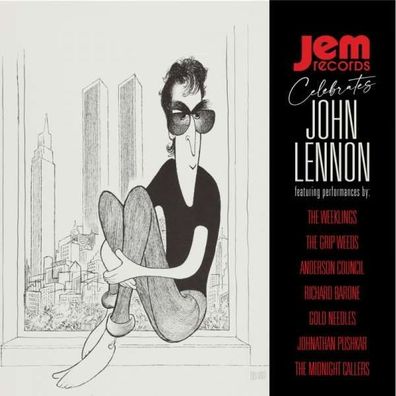 Various Artists: Jem Records Celebrates John Lennon (Limited Edition) (Red Vinyl) -