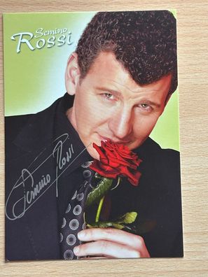 Semino Rossi Autogrammkarte #7429