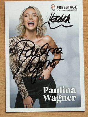 Paulina Wagner Autogrammkarte #7411