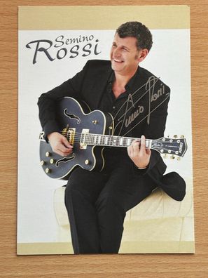 Semino Rossi Autogrammkarte #7425