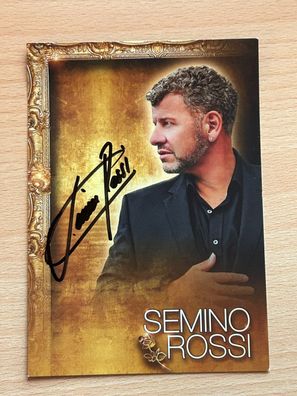 Semino Rossi Autogrammkarte #7483