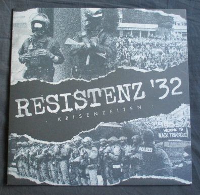 Resistenz ´32 - Krisenzeiten Vinyl LP 2. Auflage farbig