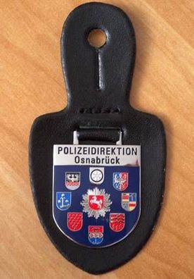 Polizei Verbandsabzeichen/ Dienststellenabzeichen/ NI PI Osnabrück Silber