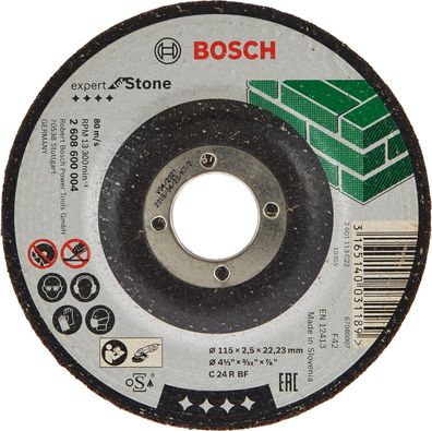 Bosch Trennscheibe Stein, Granit, C 24 R BF, Ø 125 mm, 2.5 mm Expert gekröpft für ...