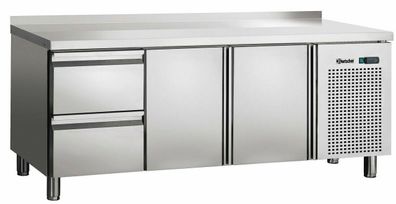 Bartscher Kühlschrank mit Tür + Schublade Kühltisch Kühlung für Gastroküche 110805 MA