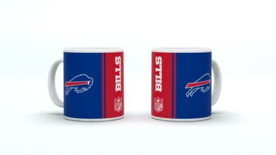 NFL Buffalo Bills Kaffeetasse Tasse Kaffeebecher Gridiron 4262438781180 330ml