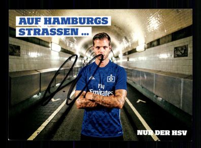 Dennis Diekmeier Autogrammkarte Hamburger SV Original Signiert + A 229226