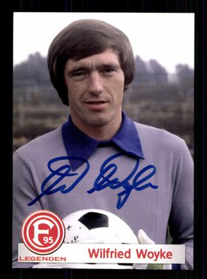 Wilfried Woyke Autogrammkarte Fortuna Düsseldorf Original Signiert + A 229365