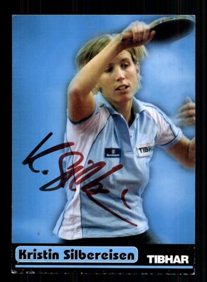 Kristin Silbereisen Autogrammkarte Original Signiert Tischtennis + A 229477