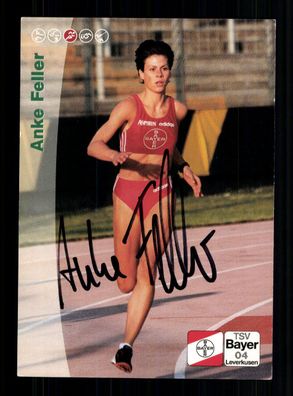 Anke Feller Autogrammkarte Original Signiert Leichtathletik + A 229517