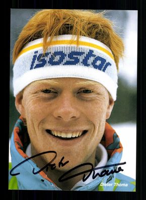 Dieter Thoma Autogrammkarte Original Signiert Skispringen + A 229599