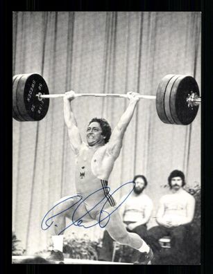 Rolf Milser Autogrammkarte Original Signiert Gewichtheben + A 229642