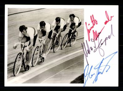 Günther Schumacher, Günter Haritz und Udo Hempel Olympiasieger 1972 + G 39353