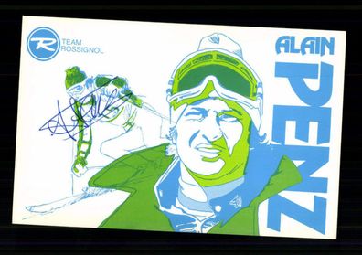 Alain Penz Autogrammkarte Original Signiert Ski Alpine + A 229794
