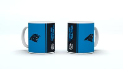 NFL Carolina Panthers Kaffeetasse Tasse Kaffeebecher Gridiron 4262438781210 330ml