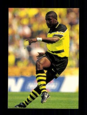 Julio Cesar Borussia Dortmund Panini Card 1998 ohne Unterschrift + A 229942