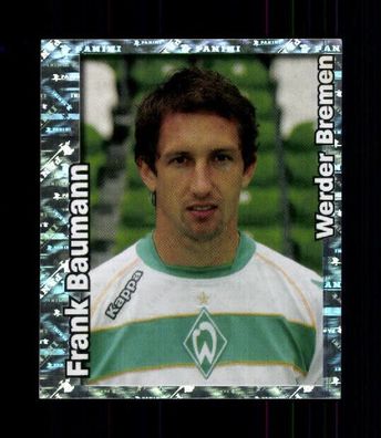 Frank Baumann Werder Bremen Panini Sammelbild 2008-09 OU + A 230117