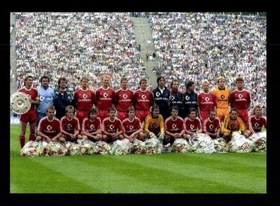 FC Bayern München Mannschaftskarte Deutscher Meister 1989 + 2