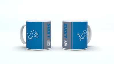 NFL Detroit Lions Kaffeetasse Tasse Kaffeebecher Gridiron 4262438781272 330ml