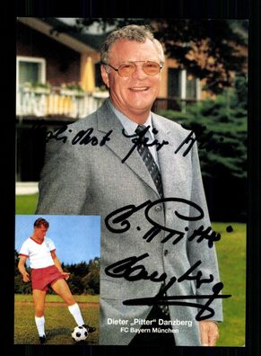 Dieter Danzberg Autogrammkarte Bayern München Original Signiert + A 229330
