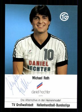 Michael Roth Autogrammkarte TV Großwallstadt Original Signiert + G 39436