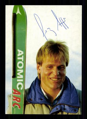Lorenz Aregger Autogrammkarte Original Signiert Ski Alpine + A 229791