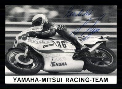 Josef Hage Autogrammkarte Original Signiert Motorsport + A 229829