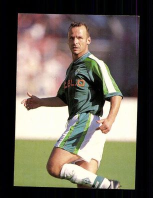 Bernhard Trares Werder Bremen Panini Card 1998 ohne Unterschrift + A 229956