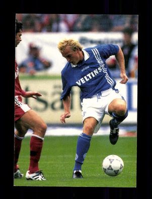 Michael Büskens FC Schalke 04 Panini Card 1998 ohne Unterschrift + A 230013