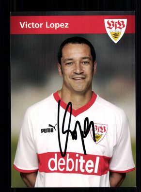 Viktor Lopes Autogrammkarte VFB Stuttgart Original Signiert + A 230048