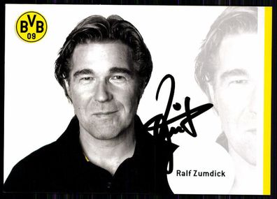 Ralf Zumdick Borussia Dortmund 2006-07 Original Signiert + A 230097