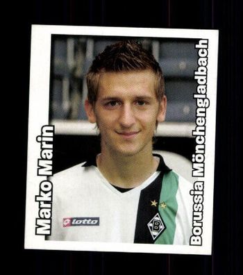 Marko Marin Borussia Mönchengladbach Panini Sammelbild 2008-09 OU + A 230161