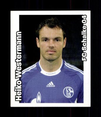 Heiko Westermann FC Schalke 04 Panini Sammelbild 2008-09 OU + A 230168