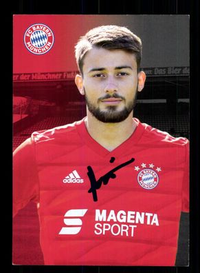 Mert Yilmaz Autogrammkarte Bayern München 2019-20 Amateure Orig. Signiert