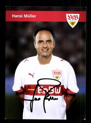 Hansi Müller Autogrammkarte VFB Stuttgart Original Signiert + A 229188