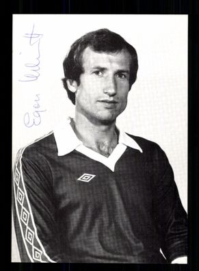 Egon Schmitt Autogrammkarte 1 FC Saarbrücken Original Signiert + A 229279
