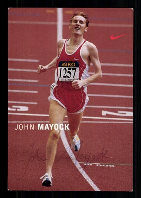 John Mayock Autogrammkarte Original Signiert Leichtathletik + G 39089