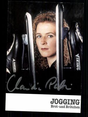 Claudia Pechstein Autogrammkarte Original Signiert Eisschnelllauf+ A 229558