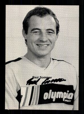 Paul Sommer SV Bayreuth 1985-86 Eishockey Original Signiert + A 229567